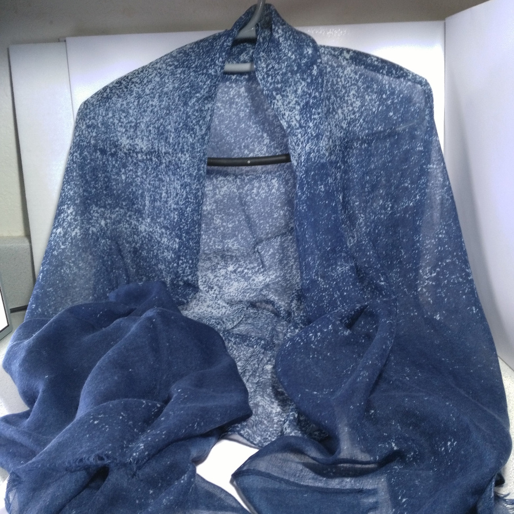 Blue Scarf